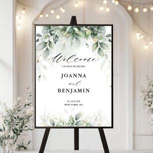 Välkommen till Eucalyptus Greenery Gum Botanical B Poster
