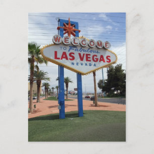 Välkommen till Fabulous Las Vegas HDR-vykort Vykort