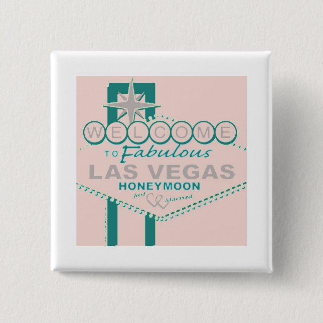 Välkommen till Fabulous Las Vegas Honeymoon Knapp (Framsida)