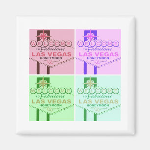 Välkommen till Fabulous Las Vegas Honeymoon Magnet