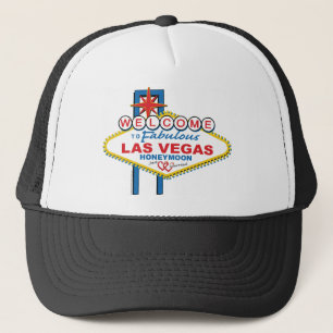 Välkommen till Fabulous Las Vegas Honeymoon Truckerkeps