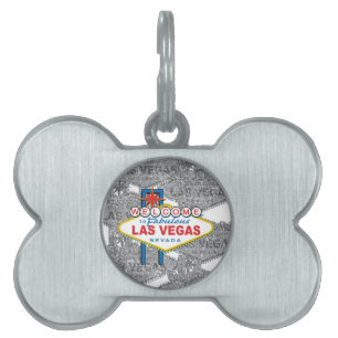 Välkommen till Fabulous Las Vegas ID-bricka Husdjur