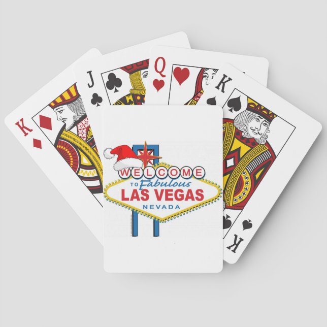 Välkommen till Fabulous Las Vegas-jul Kortlek (Baksidan)