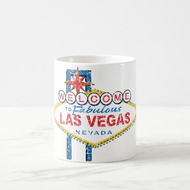 Välkommen till Fabulous Las Vegas Kaffemugg (Center)
