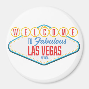 Välkommen till Fabulous las vegas Magnet
