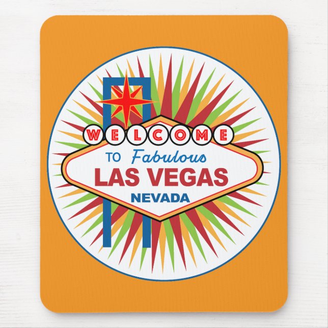Välkommen till Fabulous Las Vegas Nevada Musmatta (Framsidan)