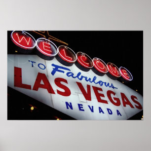 Välkommen till Fabulous Las Vegas Nevada Poster