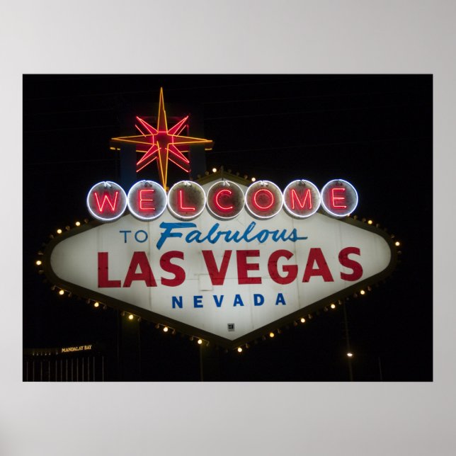 Välkommen till Fabulous Las Vegas Nevada Poster (Framsidan)