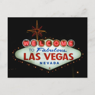 Välkommen till Fabulous Las Vegas - Nevada Vykort