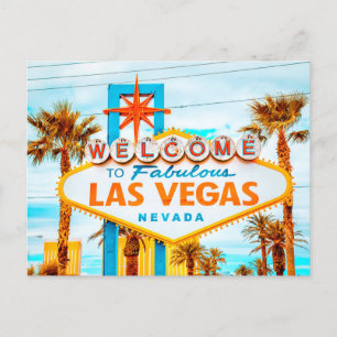Välkommen till Fabulous Las Vegas, Nevada Vykort