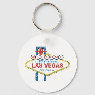 Välkommen till Fabulous Las Vegas Nyckelring