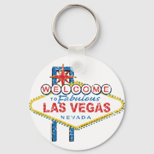 Välkommen till Fabulous Las Vegas Nyckelring