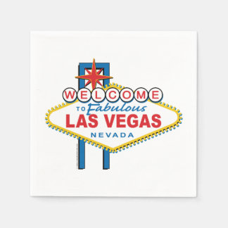 Välkommen till Fabulous Las Vegas Pappersservett