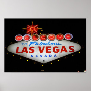 Välkommen till Fabulous Las Vegas Poster