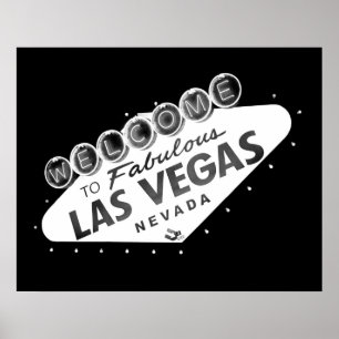 Välkommen till Fabulous Las Vegas-Poster Poster
