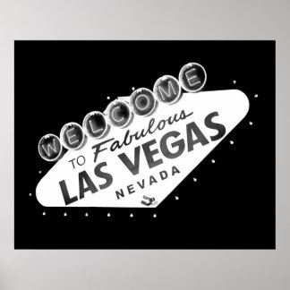Välkommen till Fabulous Las Vegas-Poster Poster