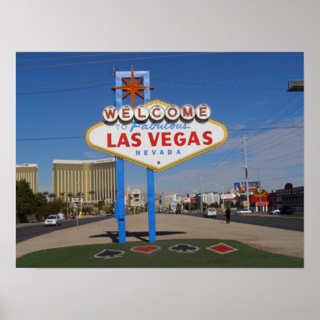 Välkommen till Fabulous Las Vegas Poster Skriv ut (Framsidan)