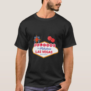 Välkommen till Fabulous Las Vegas Resa Las Vegas T Shirt