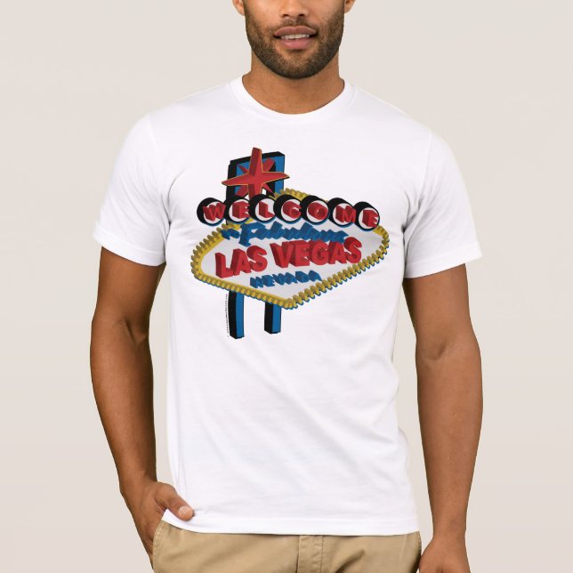 Välkommen till Fabulous Las Vegas T-shirt (Framsida)