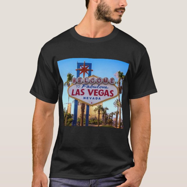 Välkommen till Fabulous Las Vegas T-Shirt (Framsida)
