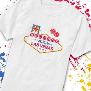 Välkommen till Fabulous Las Vegas - Vegas Resa T Shirt