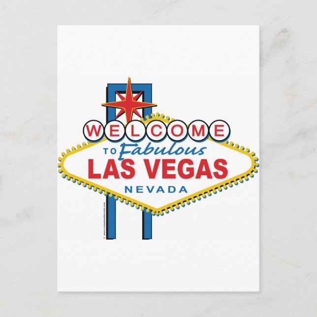 Välkommen till Fabulous Las Vegas Vykort (Framsida)