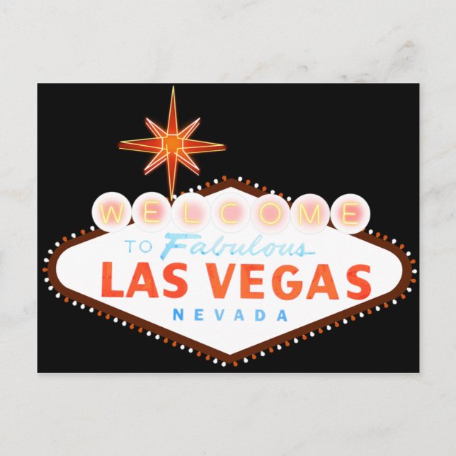 Välkommen till Fabulous Las Vegas Vykort (Framsida)