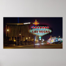 Välkommen till Fabulous Las Vegas Widescreen-Poste