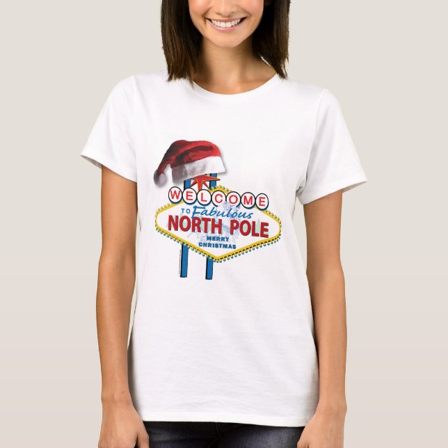 Välkommen till Fabulous North Nole T Shirt (Framsida)