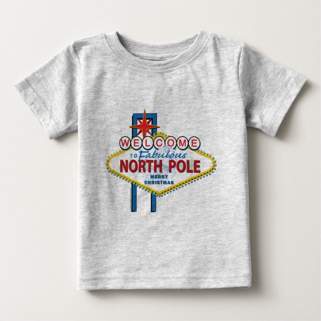 Välkommen till Fabulous North Pole T Shirt (Framsida)