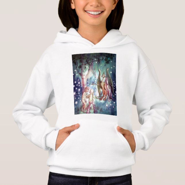 Välkommen till Fairyland Hooded T-Shirt (Framsida)