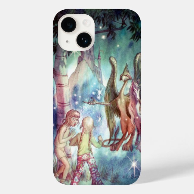 Välkommen till Fairyland iPhone14 Fodral (Baksida)