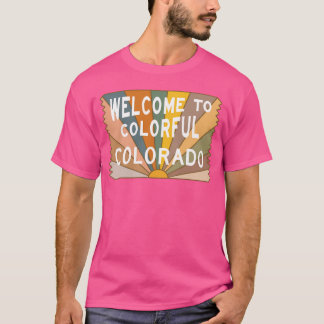 Välkommen till färgrika Colorado T Shirt