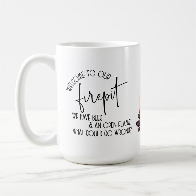 Välkommen till Firepit Kaffemugg (Vänster)