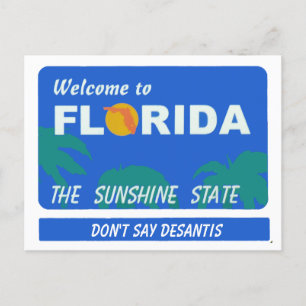 Välkommen till Florida ditt vykort för textmeddela
