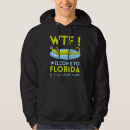 "VÄLKOMMEN TILL FLORIDA" lustigt Hoodie