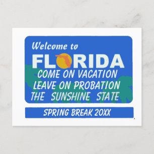 Välkommen till Florida Påsklov Vykort