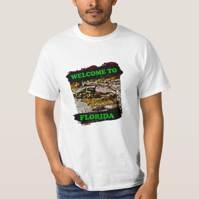 Välkommen till Florida T Shirt (Framsida)