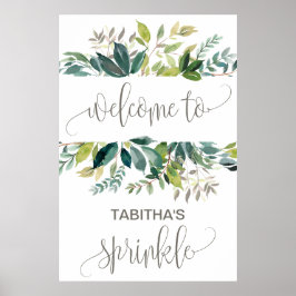 Välkommen till Foliage Baby Sprinkle Poster