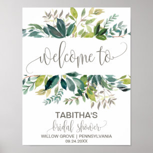 Välkommen till Foliage Möhippa Poster