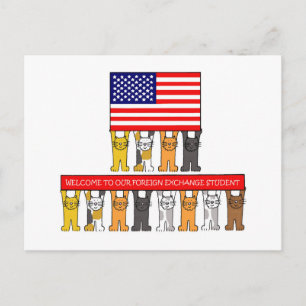 Välkommen till Foreign Exchange Student i USA Vykort