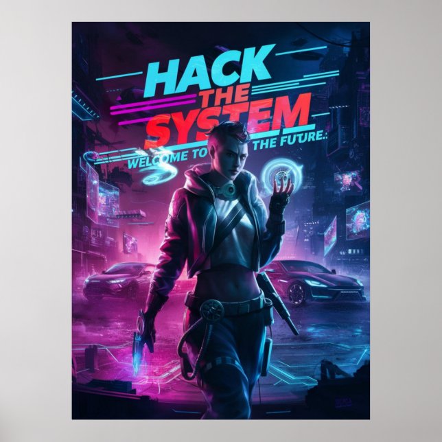 Välkommen till framtiden poster (Framsidan)