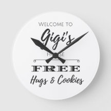 Välkommen till Gigis House FREE Hugs & Cookies