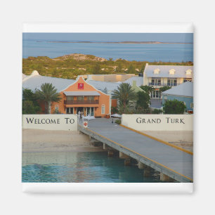 Välkommen till Grand Turk-magnet Magnet