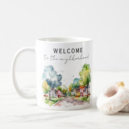 Välkommen till grannskapet kaffemugg