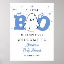 Välkommen till Halloween Little Boo Boy Baby Showe