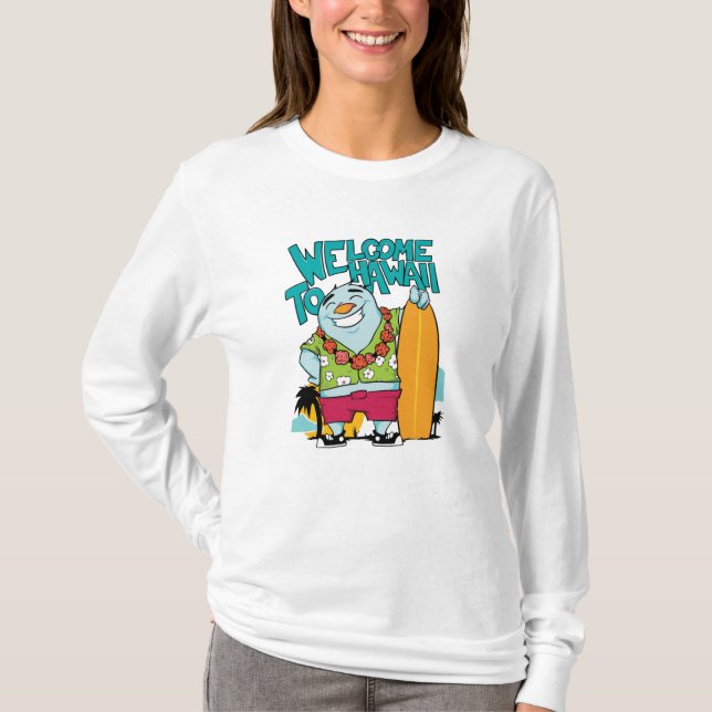 Välkommen till Hawaii T Shirt (Framsida)