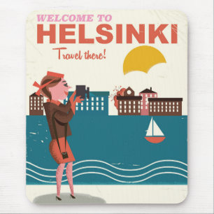 Välkommen till Helsingfors Finland vintage resor p Musmatta