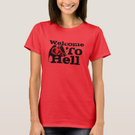 Välkommen till helvetet t shirt