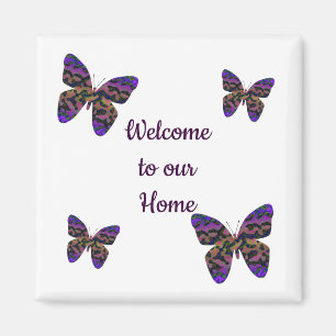 Välkommen till Hem House Rental Welcome Magnet